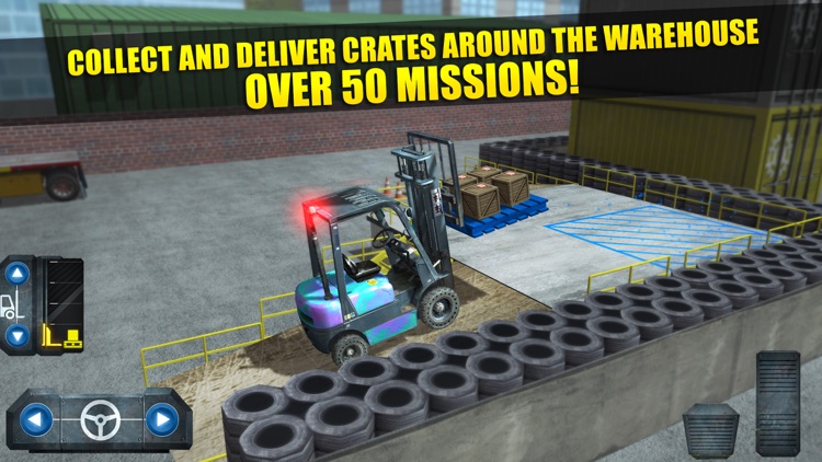 Fork Lift Truck Driving Simulator Real Extreme Car Parking Run screenshot-4