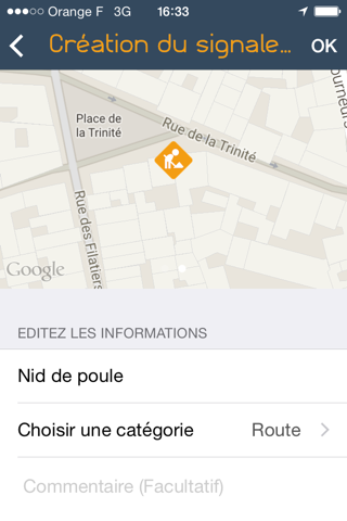 InCity - L'application citoyenne screenshot 2