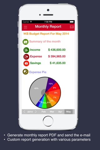 Mobile Expense Tracker Pro screenshot 4