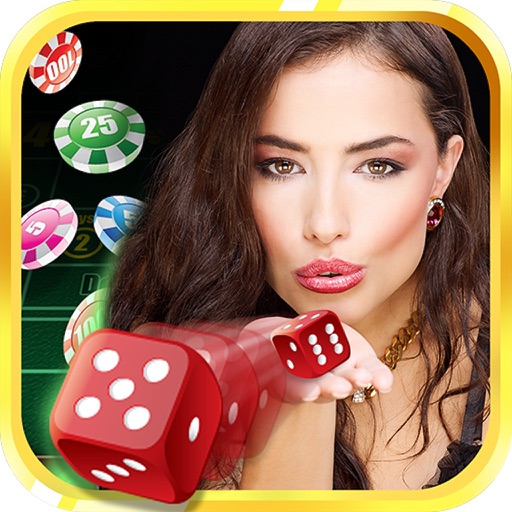 A Casino Jackpot Las Vegas Craps Dice Shooter Bonus Game iOS App