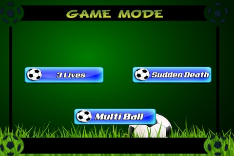Soccer Kick Flick 2014 - Sports Ball Super Save Arcade- Free screenshot 2
