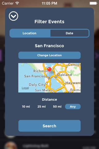 In the Loop - Discover Nearby Events screenshot 3