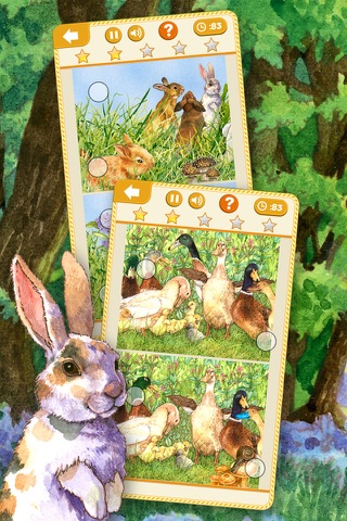 Find the Differences: Easter Bunny Free Edition Picture Search Game for Kids screenshot 2