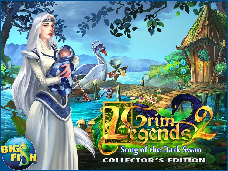 Grim Legends 2: Song of the Dark Swan HD - A Magical Hidden Object Game screenshot-4