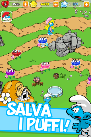Smurfs Magic Match screenshot 2