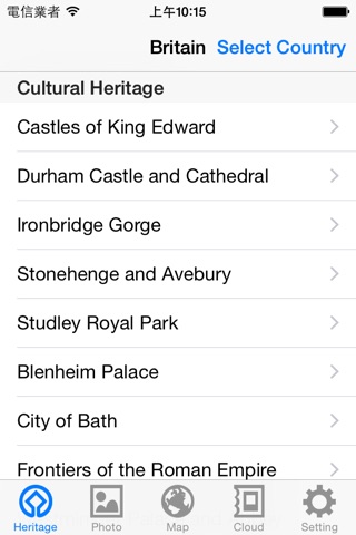 World Heritage in Britain screenshot 2