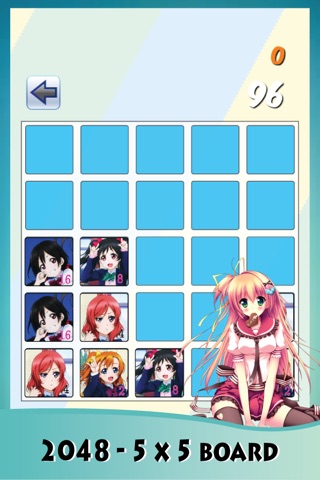2048 Game School Idol Festival Edition - All about best puzzle : Trivia game screenshot 2