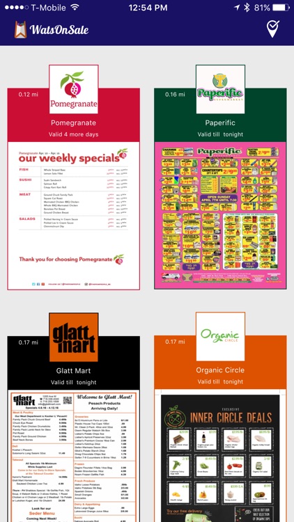 WatsOnSale Kosher Deals by Chaim Sash