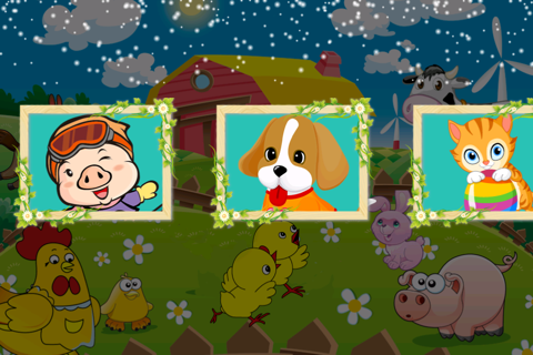 Animal Puzzle: Feed The Cute Animals, Kids Game, Preschool Learning screenshot 3