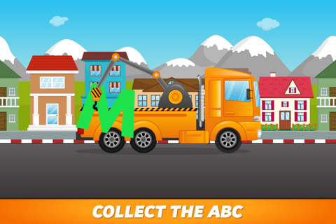ABC Tow Truck - an alphabet fun game for preschool kids learning ABCs and love Trucks and Things That Go screenshot 3