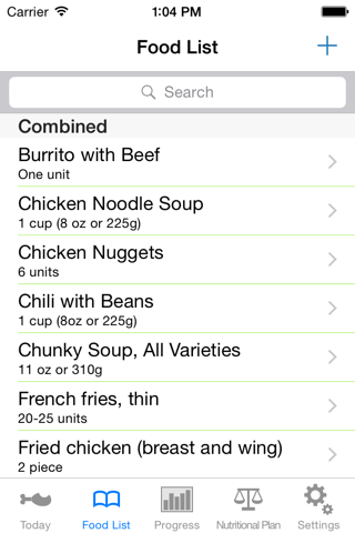 Food Servings screenshot 4