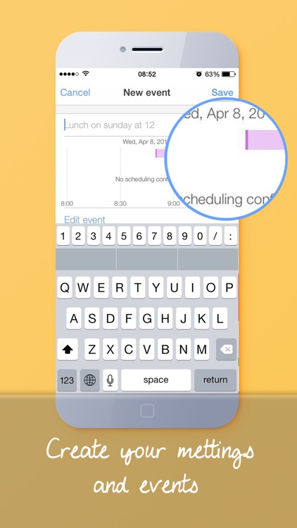 miCalendar Pro - Smart Calendar and Task Manager screenshot-3
