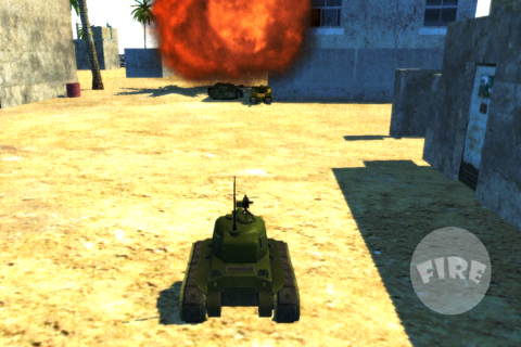 3d Battle-field RC Tank Strategy Domination Simulator Lite screenshot 2