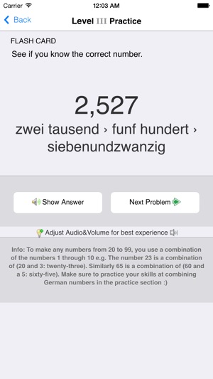 German Numbers, Fast! (for trips to Germany)(圖3)-速報App