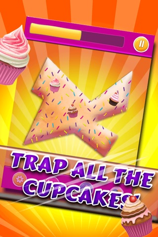 Cupcake Heaven - The Delicious Cake Catch Game! screenshot 2