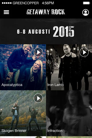 Getaway Rock Festival 2015 - Den Officiella Appen screenshot 3