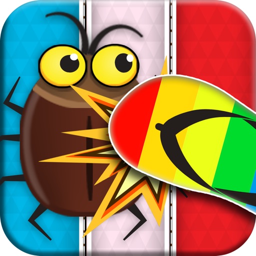 Cockroach Vs Slippers - Little insects attack and crazy smasher & hunter game Icon