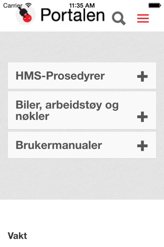 Helgevold Portalen screenshot 2