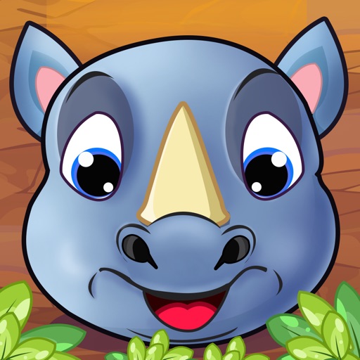 Angry Rhino in Savana iOS App