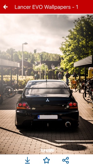 HD Car Wallpapers - Mitsubishi Lancer Evolution Edition on the App Store