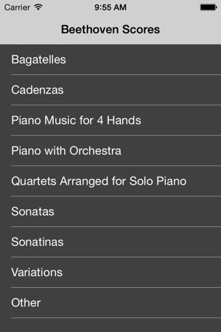 Beethoven Scores screenshot 2