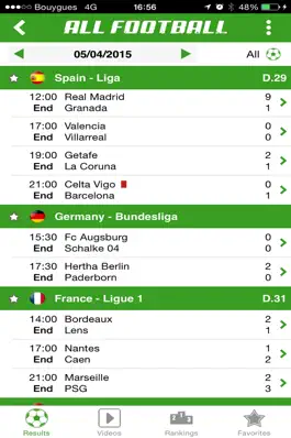 Game screenshot All Football - Live Soccer Scores, League standings, Videos and Livescore mod apk