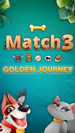 Match 3: Golden Journey(圖1)-速報App