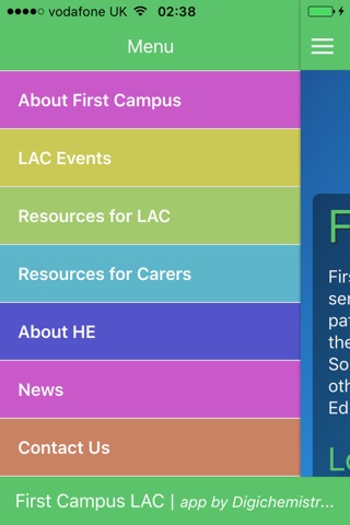 First Campus LAC screenshot 2