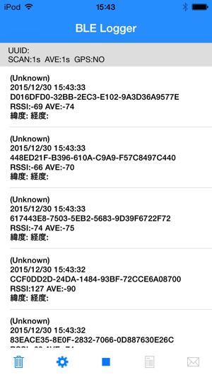 BLE Logger(圖1)-速報App