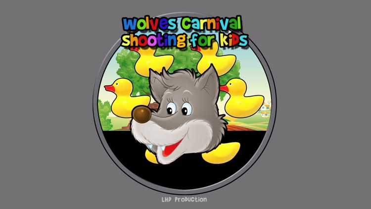 wolves and carnival games for kids - no ads