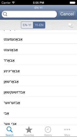 Game screenshot Yiddish<>English Dictionary mod apk