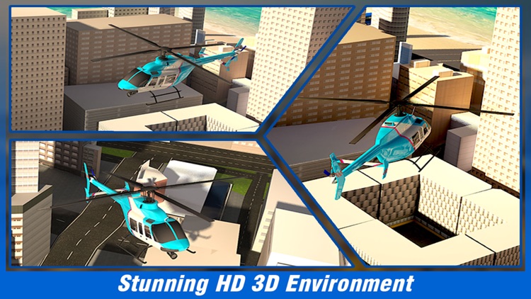 City Helicopter Flying Simulator – Fly Air Copter Over the Urban Land