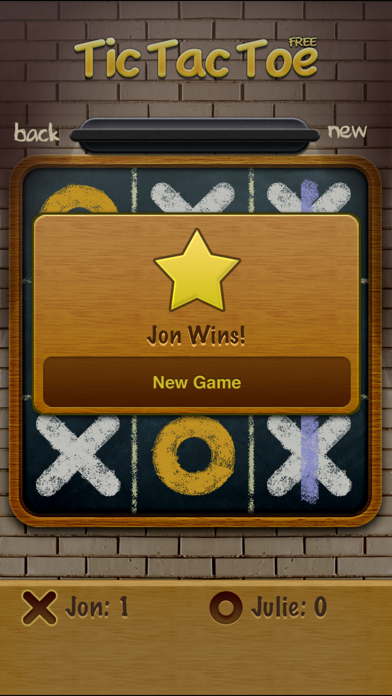 Screenshots of Tic Tac Toe Free for iPhone