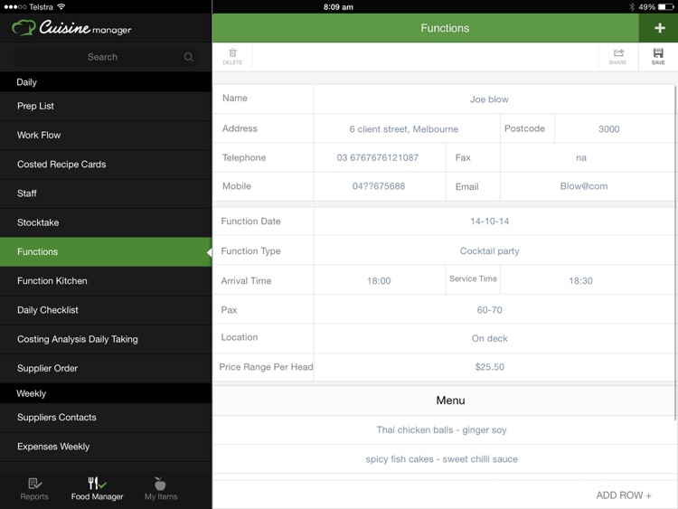 Cuisine Manager screenshot-3