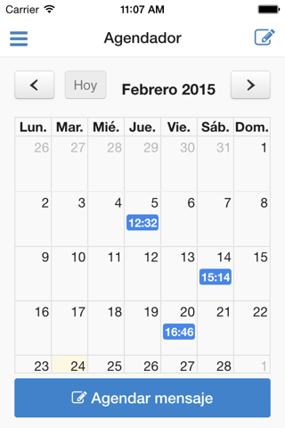 Agendador screenshot 3