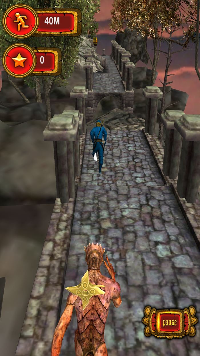 Ninja nhiệm vụ Run 3D
