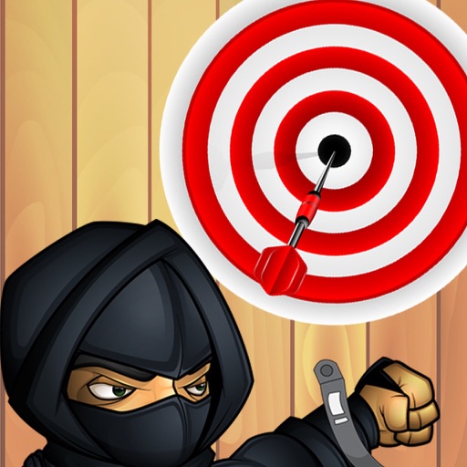 Darts Ninja - Be A Crazy Pro And Avoid The Clumsy Victim icon