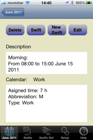 WorkShifts screenshot 4