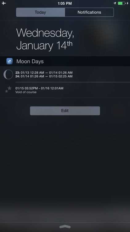 Moon Days - Lunar Calendar and Void of Course Times screenshot-4