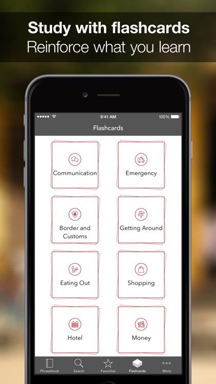 SpeakEasy German ~ Offline Phrasebook and Flashcards with Native Speaker Voice and Phonetics screenshot-4