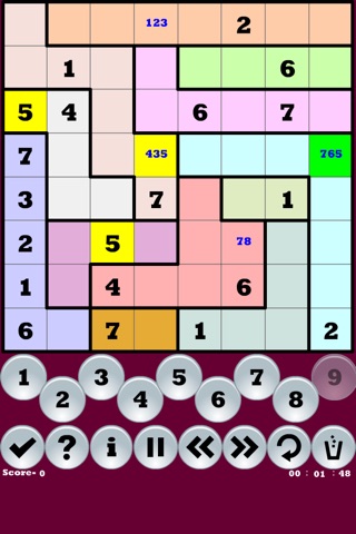 Toroidal Sudoku screenshot 2