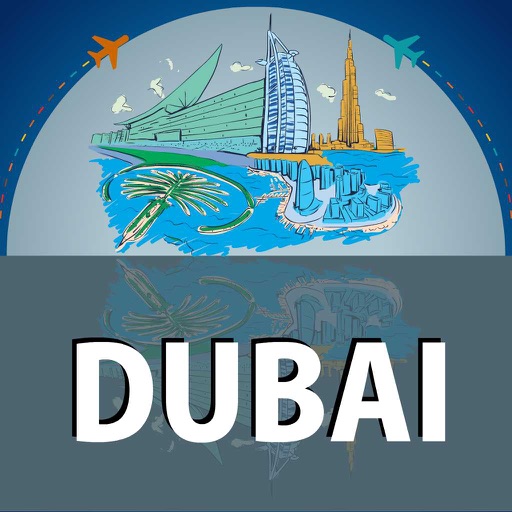 Dubai OfflineMap Visitors Guide icon