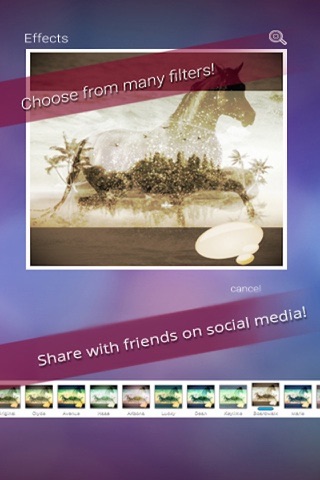 InstaGlam Free - Share awesome double exposure photos on Social Networks screenshot 4