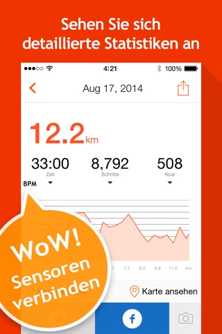 Moves Tracker: Running, Cycling, Walking, Jogging screenshot 3