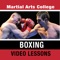 In our new improved app, you can download the same great boxing video lessons from our original app