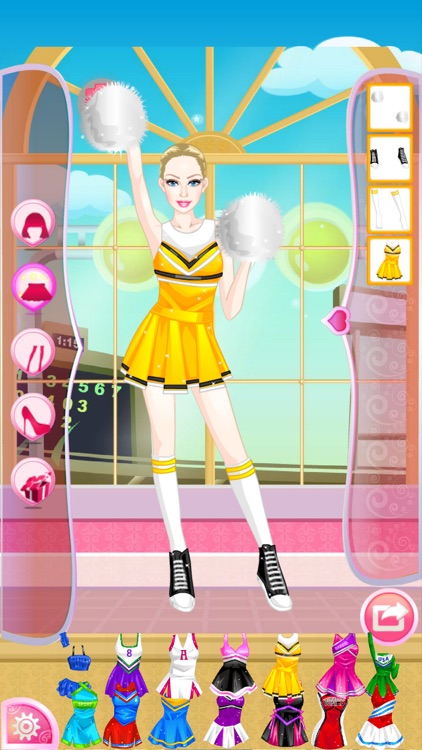 Mafa Cheerleader Dress Up screenshot-3