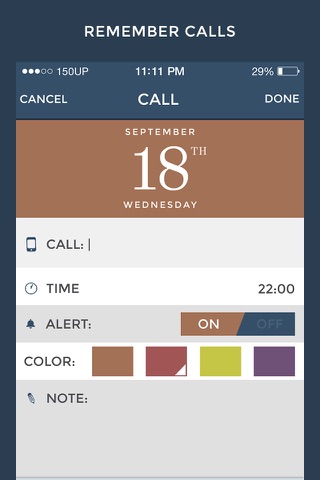 The First Calendar screenshot 4