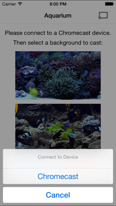 Aquarium on TV for Chromecast Screenshot 3