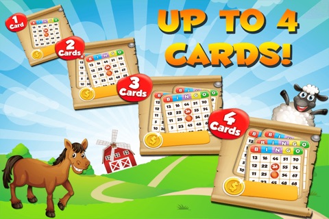 Hay Barn Bingo - Lucky Animal Edition With Supreme Jackpot Chance And Multiple Daubs screenshot 4