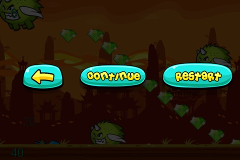 A Flappy Ninja's Kingdom Vs an Angry Monster Plague! – Pro screenshot 2